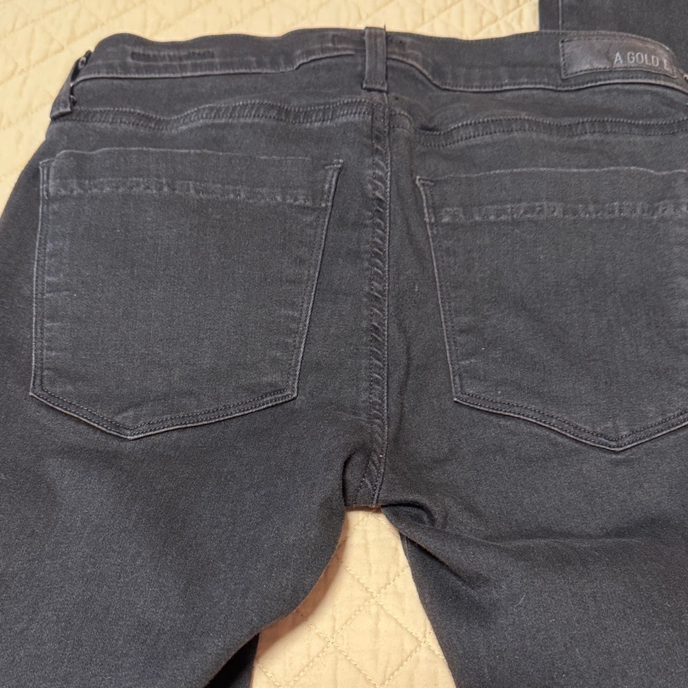 Agolde Colette Black Skinny Jeans for Women - Picture 8 of 8